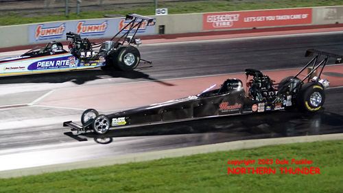 Shawn Cowie - T/AD (near lane) vs Chris Demke - T/AD (far lane)